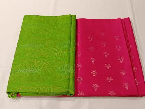 SOFT SILK SAREE WITH BLOUSE